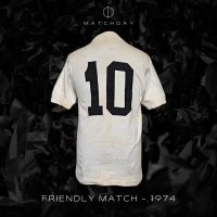 Pele match worn jersey – Friendly match 1974 - Imagen 5