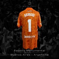 Franco Armani match issue jersey + Short – Copa LFP 2023 - Imagen 5