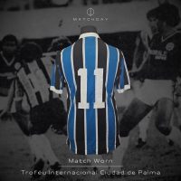 Ademir Padilha – Gremio – Troféu Internacional Ciudad de Palma de 1985 – MATCH WORN JERSEY - Imagen 3