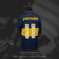 Claudio Caniggia – Boca Juniors – Copa Parmalat 1995 – MATCH WORN JERSEY - Imagen 5