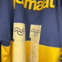 Claudio Caniggia – Boca Juniors – Copa Parmalat 1995 – MATCH WORN JERSEY - Imagen 7