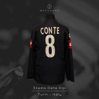 Antonio Conte – Juventus FC – UEFA Champions League 2001/02 – MATCH WORN JERSEY - Imagen 5