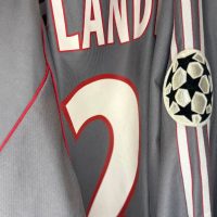 Éric Deflandre – Olympique Lyonnais – UEFA Champions League 2001/02 – Match Issued jersey - Imagen 7