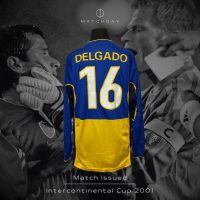 Marcelo Delgado – Boca Juniors – Copa Intercontinental 2001 – Match Issued jersey - Imagen 3