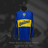Marcelo Delgado – Boca Juniors – Copa Intercontinental 2001 – Match Issued jersey - Imagen 4