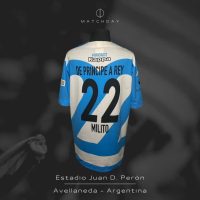 Diego Milito – Partido despedida – Farewell match – SIGNED protocol jersey - Imagen 5