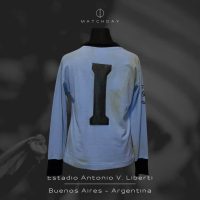 Ubaldo Matildo Filliol – River Plate – Torneo Nacional 1981 – MATCH WORN UNWASHED JERSEY - Imagen 5