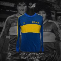 José Luis Tesare – Boca Juniors – Torneo Metropolitano 1981 – MATCH WORN JERSEY - Imagen 2