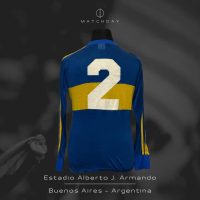 José Luis Tesare – Boca Juniors – Torneo Metropolitano 1981 – MATCH WORN JERSEY - Imagen 5