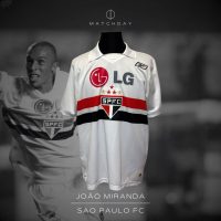 João Miranda – Sao Paulo – Copa Sudamericana 2007 – MATCH WORN JERSEY - Imagen 2