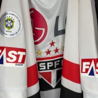 João Miranda – Sao Paulo – Copa Sudamericana 2007 – MATCH WORN JERSEY - Imagen 6
