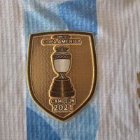 Nahuel Molina – Argentina – Finalissima 2022 – Match Issued jersey + Training bib (Pechera) - Imagen 18