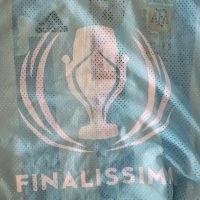 Nahuel Molina – Argentina – Finalissima 2022 – Match Issued jersey + Training bib (Pechera) - Imagen 26