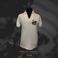 José Ramos Delgado – Santos Futebol Clube – Campeonato Paulista 1968 – MATCH WORN JERSEY - Imagen 4