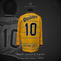 Juan Román Riquelme – Boca Juniors – Copa Mercosur 1999 – MATCH ISSUED JERSEY – SIGNED - Imagen 3