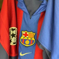 Javier Saviola – FC Barcelona – UEFA Champions League 2001/02 – MATCH WORN JERSEY - Imagen 6