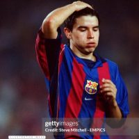 Javier Saviola – FC Barcelona – UEFA Champions League 2001/02 – MATCH WORN JERSEY - Imagen 8