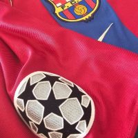 Javier Saviola – FC Barcelona – UEFA Champions League 2001/02 – MATCH WORN JERSEY - Imagen 16