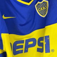 Carlos Tevez – Boca Juniors Copa Libertadores 2003 – Match Issued jersey – Boca Juniors - Imagen 6
