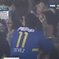 Carlos Tevez – Boca Juniors Copa Libertadores 2003 – Match Issued jersey – Boca Juniors - Imagen 10