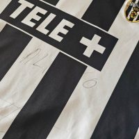 David Trezeguet – Juventus FC – Serie A 2000/01 – MATCH WORN JERSEY – SIGNED - Imagen 17