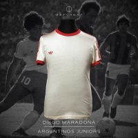 Diego Armando Maradona – Campeonato Nacional 1980 – MATCH WORN JERSEY - Imagen 2
