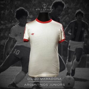 Diego Armando Maradona - Campeonato Nacional 1980 - MATCH WORN JERSEY