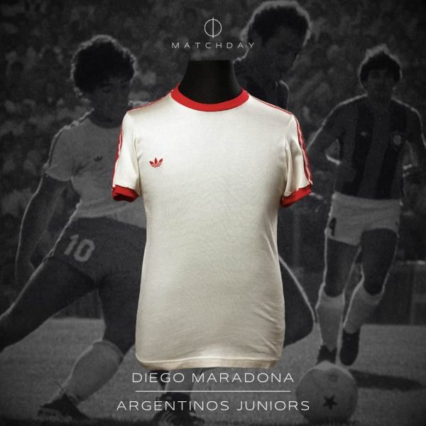 Diego Armando Maradona – Campeonato Nacional 1980 – MATCH WORN JERSEY