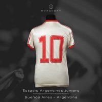Diego Armando Maradona – Campeonato Nacional 1980 – MATCH WORN JERSEY - Imagen 5