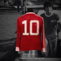 Diego Armando Maradona – Argentinos Juniors – Campeonato Nacional 1980 – MATCH WORN JERSEY - Imagen 3
