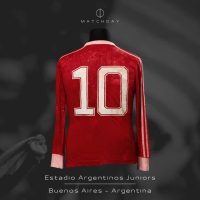 Diego Armando Maradona – Argentinos Juniors – Campeonato Nacional 1980 – MATCH WORN JERSEY - Imagen 5