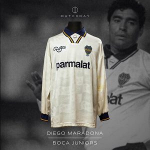 Diego Armando Maradona - Boca Juniors - Torneo Apertura 1995 - Match Issued jersey