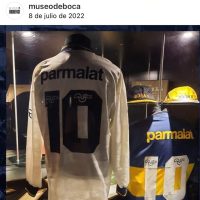 Diego Armando Maradona – Boca Juniors – Torneo Apertura 1995 – Match Issued jersey - Imagen 9