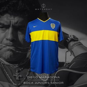 Diego Armando Maradona - Fútbol senior 2005 - MATCH WORN JERSEY