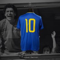 Diego Armando Maradona – Fútbol senior 2005 – MATCH WORN JERSEY - Imagen 3