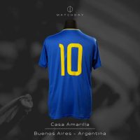 Diego Armando Maradona – Fútbol senior 2005 – MATCH WORN JERSEY - Imagen 5