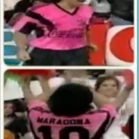 Diego Armando Maradona – Ritmo de la noche – Copa Derby 1992 – MATCH WORN JERSEY - Imagen 11
