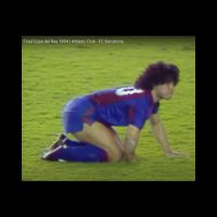 Diego Armando Maradona – FC Barcelona – Copa del Rey 1983/84 – MATCH WORN JERSEY - Imagen 14