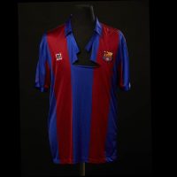 Diego Armando Maradona – FC Barcelona – Copa del Rey 1983/84 – MATCH WORN JERSEY - Imagen 35