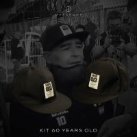 Chinstrap & Cup (Barbijo y gorra) – Diego Armando Maradona – 60´s Birthday - Imagen 2