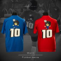 Kit “La Noche del 10” – Football-tennis shirts and cap – 2005 - Imagen 3