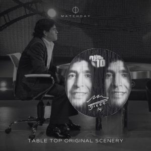 Tablecloth - Lámina de mesa - Entrevista Maradona a Maradona - La Noche del 10