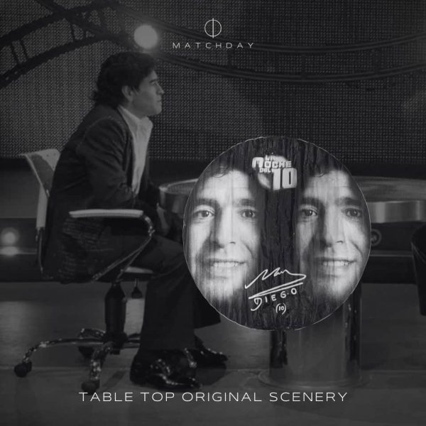 Tablecloth – Lámina de mesa – Entrevista Maradona a Maradona – La Noche del 10