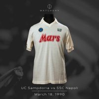 Diego Armando Maradona – SSC Napoli – Serie A 1989/90 – MATCH WORN JERSEY - Imagen 4