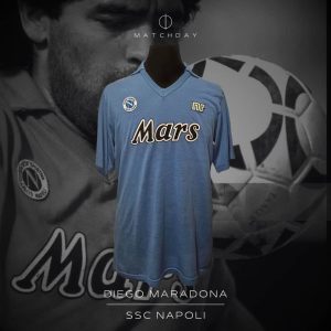 Diego Armando Maradona - SSC Napoli - Serie A 1989/90 - MATCH WORN JERSEY