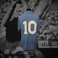 Diego Armando Maradona – SSC Napoli – Serie A 1989/90 – MATCH WORN JERSEY - Imagen 3