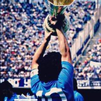 Diego Armando Maradona – SSC Napoli – Serie A 1989/90 – MATCH WORN JERSEY - Imagen 11