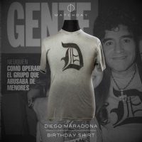 45th Birthday celebration T-shirt – Diego Armando Maradona - Imagen 2
