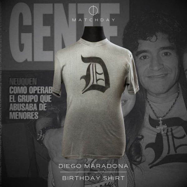 45th Birthday celebration T-shirt – Diego Armando Maradona
