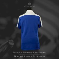 Diego Armando Maradona – Remera Puma – Firma de contrato con Boca Jrs. 1981 – Boca Juniors contract sign shirt 1981 - Imagen 5